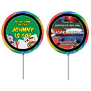 Casino theme lollipops